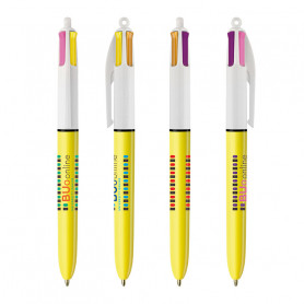 Stylo Bic 4 Couleurs Sun personnalisable fabriqué en France