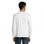 Tee shirt manches longues Monarch blanc