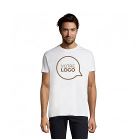 Tee shirt Imperial blanc grandes tailles