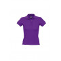 Polo femme People couleur