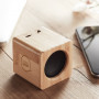 Enceinte sans fil en bambou Maelis