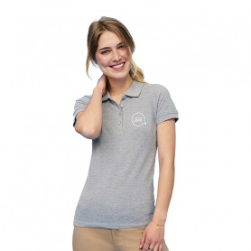 Polo femme People couleur