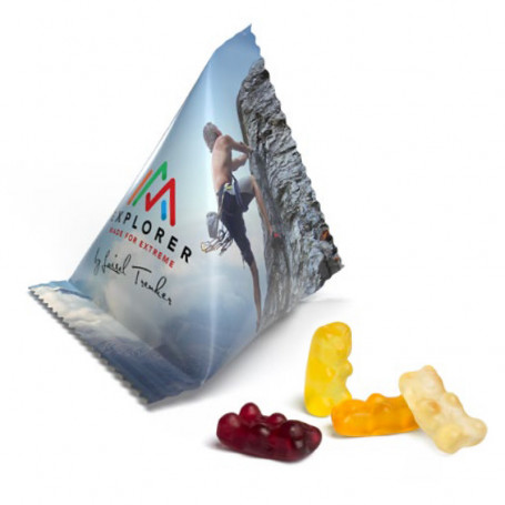 Mini sachets de gommes de fruits TETRIS