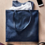 Tote bag 50% coton recyclé Bluejean