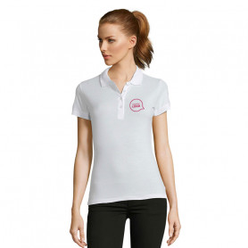 Polo femme Passion blanc