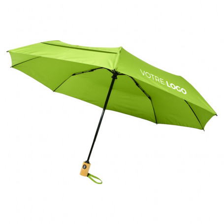 Parapluie pliable automatique en RPET Cloudy