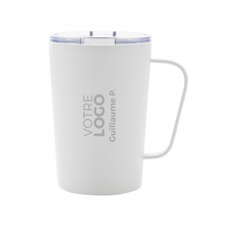 Mug isotherme 420ml en matière recyclée Hottea