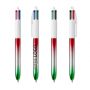 Stylo Bic 4 Colours Flags Collection fabriqué en France