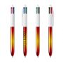 Stylo Bic 4 Colours Flags Collection fabriqué en France