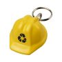 Porte-clés casque personnalisable en plastique recyclé Godon