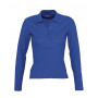 Polo manches longues femme Podium couleur